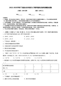 2022-2023学年广东省汕头市名校七下数学期末达标检测模拟试题含答案