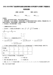 2022-2023学年广东省深圳市龙岗区龙岗区横岗六约学校数学七年级第二学期期末达标测试试题含答案