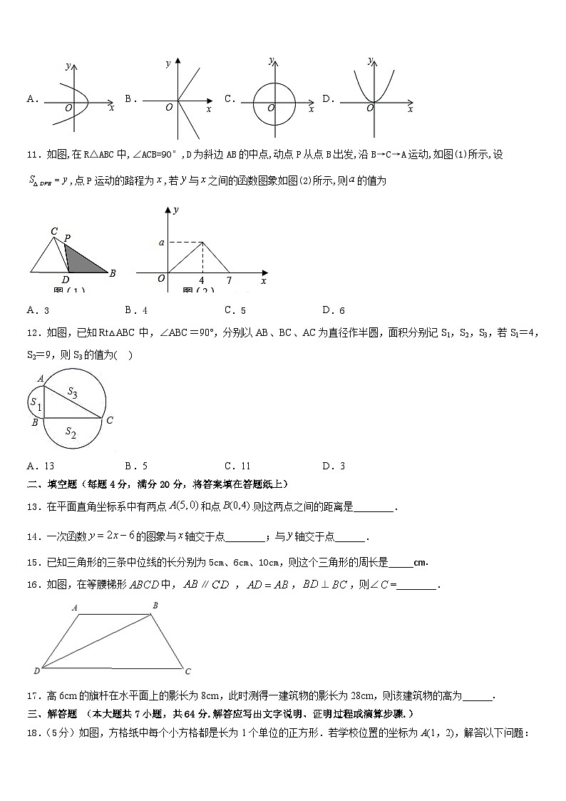 2022-2023学年广东省肇庆市高要区金利镇朝阳教育集团七下数学期末达标测试试题含答案第3页