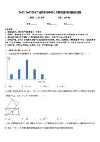 2022-2023学年广州市东环中学七下数学期末检测模拟试题含答案