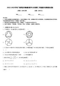 2022-2023学年广西贵港市覃塘区数学七年级第二学期期末经典模拟试题含答案