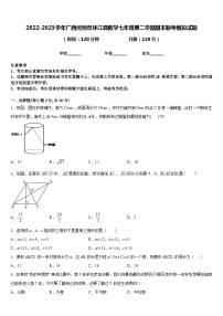 2022-2023学年广西河池市环江县数学七年级第二学期期末联考模拟试题含答案