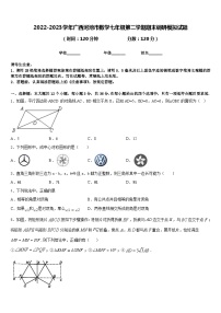 2022-2023学年广西河池市数学七年级第二学期期末调研模拟试题含答案