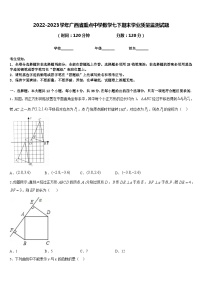 2022-2023学年广西省重点中学数学七下期末学业质量监测试题含答案