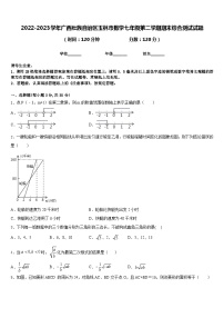2022-2023学年广西壮族自治区玉林市数学七年级第二学期期末综合测试试题含答案