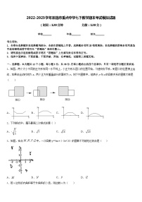 2022-2023学年恩施市重点中学七下数学期末考试模拟试题含答案