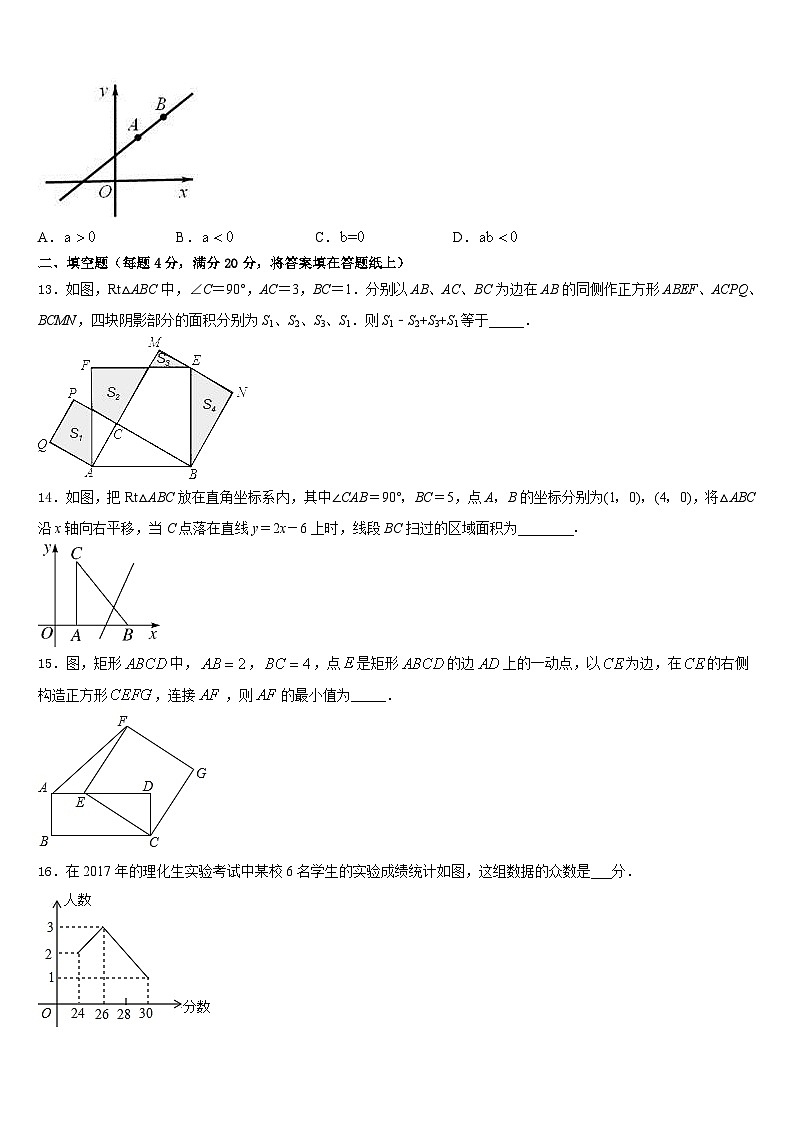 2022-2023学年广西防城岗市防城区七下数学期末调研模拟试题含答案03
