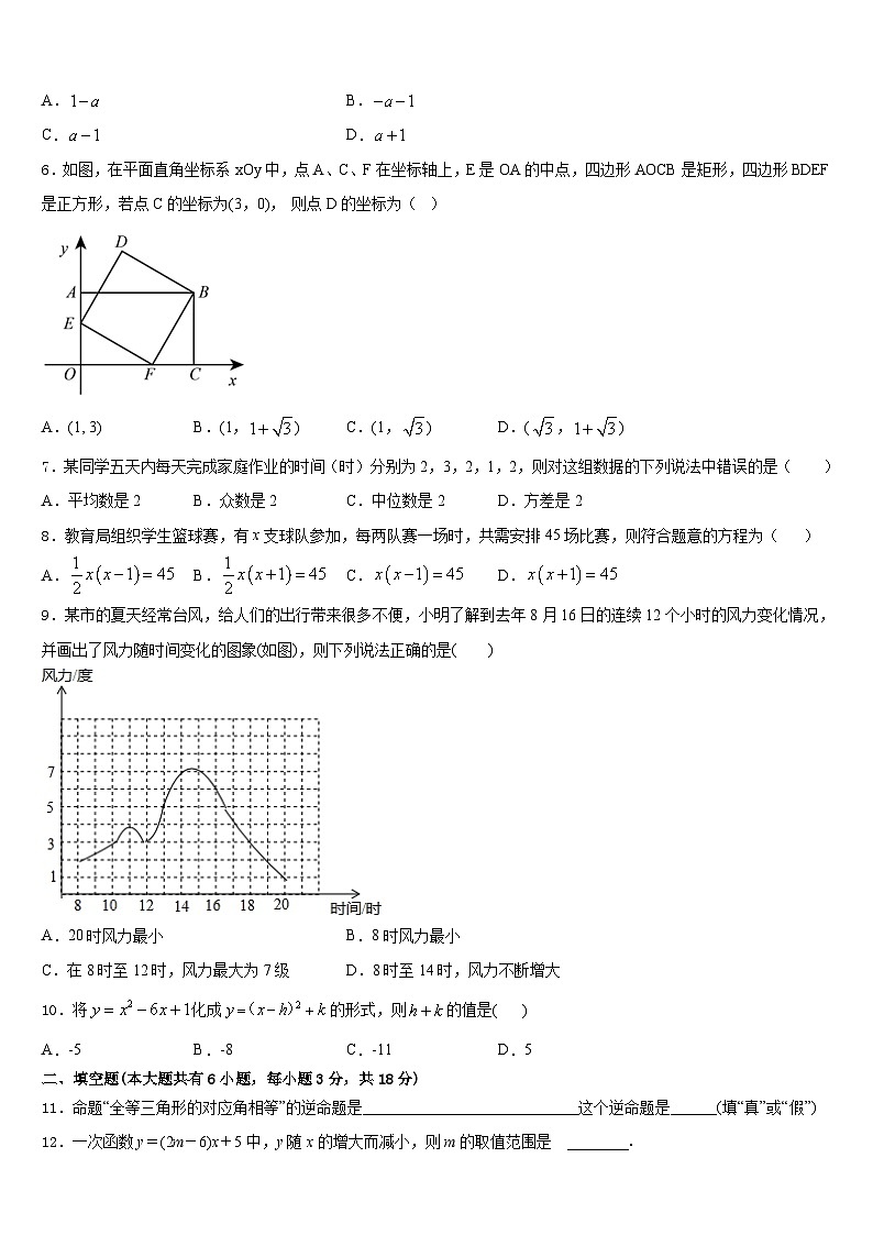 2022-2023学年新疆师范大附属中学七下数学期末综合测试试题含答案第2页