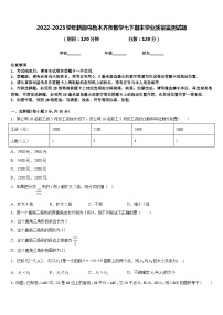 2022-2023学年新疆乌鲁木齐市数学七下期末学业质量监测试题含答案