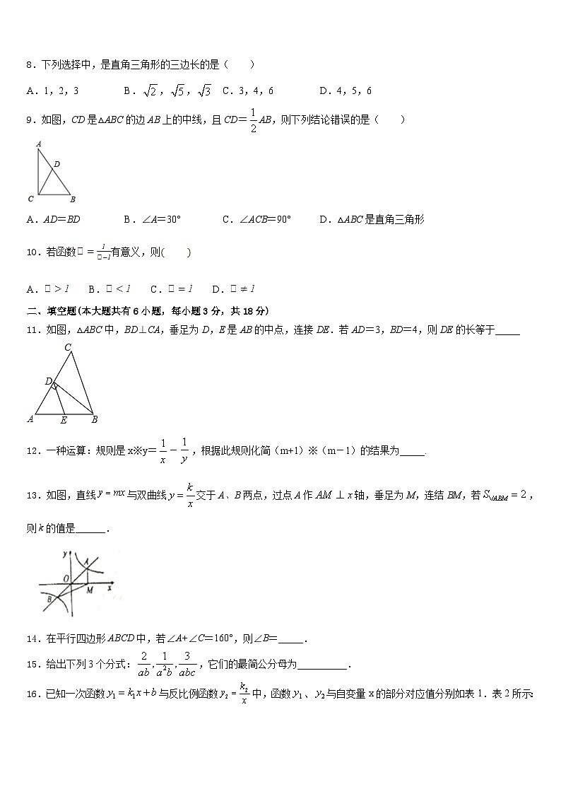 2022-2023学年江苏省南京市溧水区五校数学七年级第二学期期末质量检测模拟试题含答案02