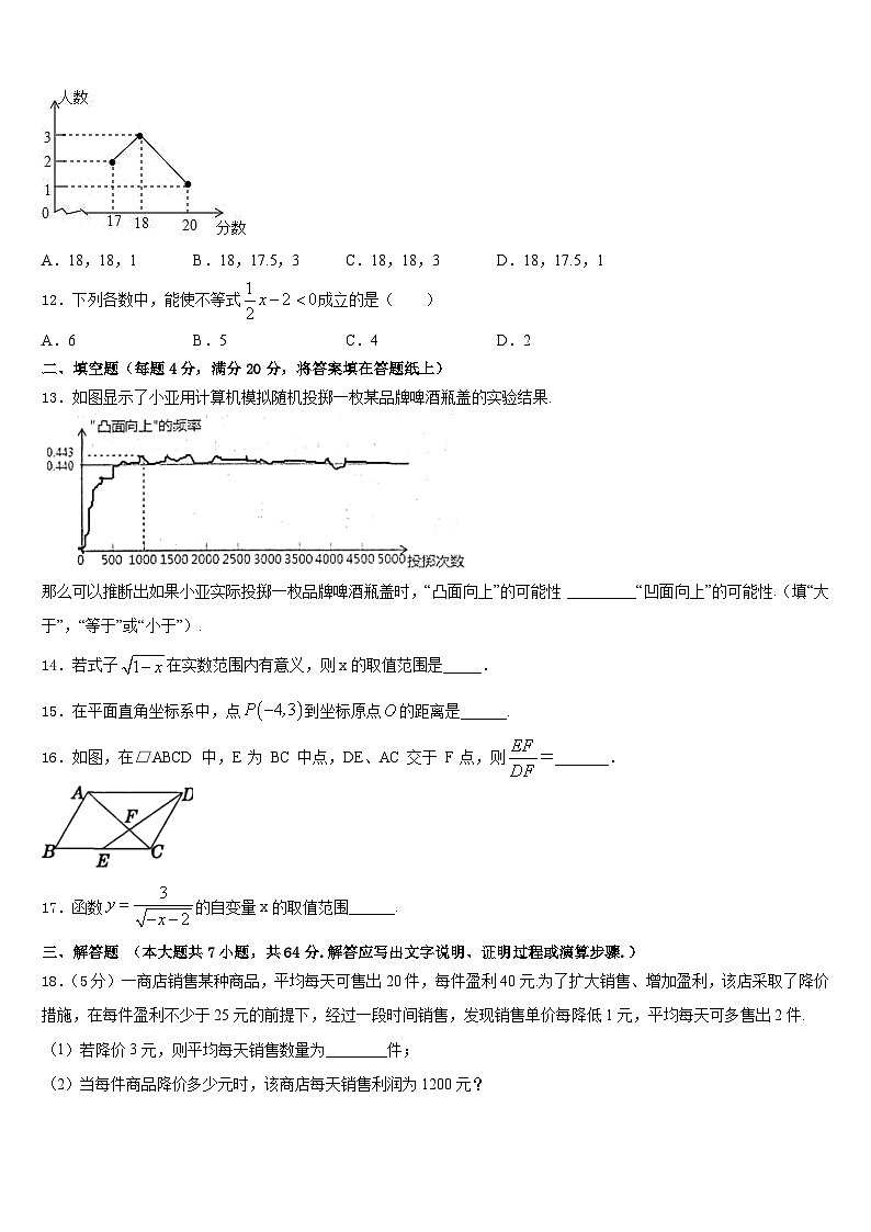 2022-2023学年江苏省南京市鼓楼区鼓楼实验中学数学七下期末联考模拟试题含答案第3页