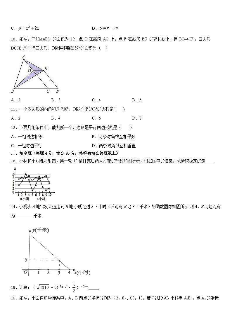 2022-2023学年江苏省宿迁市沭阳县数学七年级第二学期期末调研试题含答案第3页