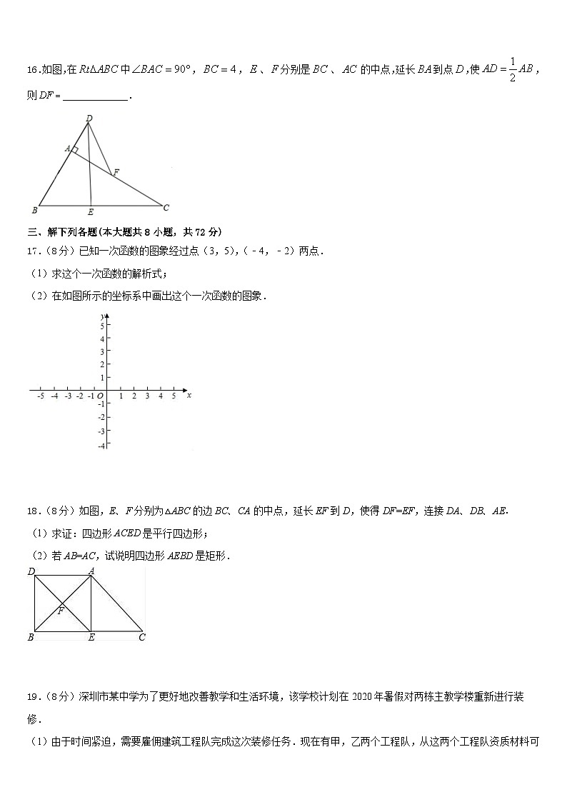 2022-2023学年江苏省扬州市江都区郭村中学数学七下期末质量跟踪监视试题含答案03