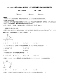 2022-2023学年山西省（运城地区）七下数学期末学业水平测试模拟试题含答案