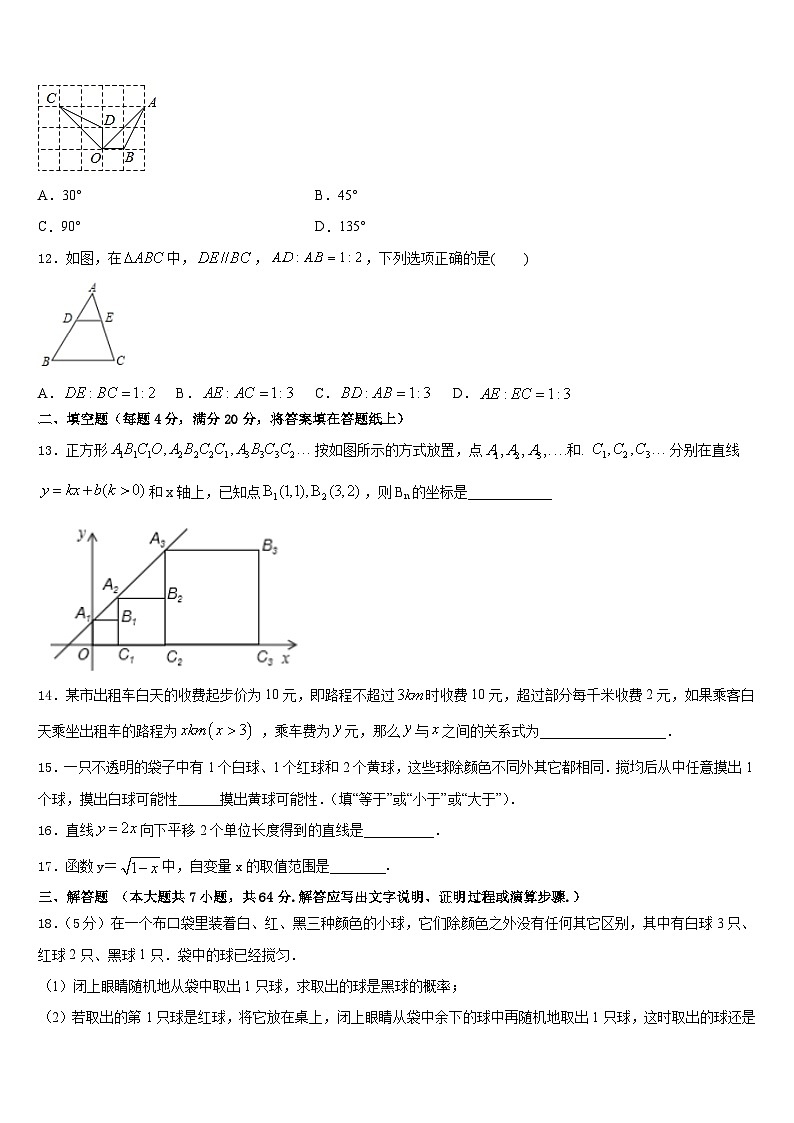 2022-2023学年廊坊市第一中学数学七年级第二学期期末学业水平测试模拟试题含答案03