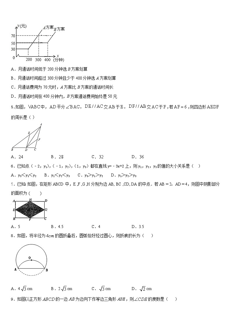 2022-2023学年江苏省南菁高中学七下数学期末复习检测试题含答案02