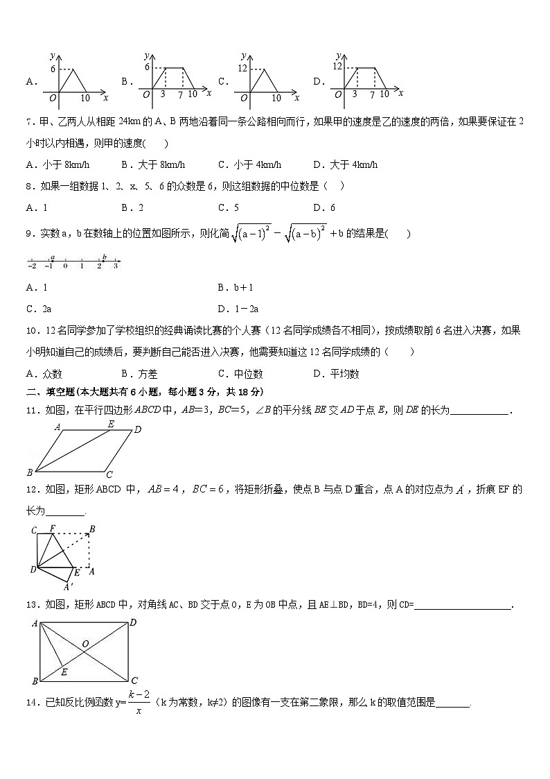 2022-2023学年江苏省无锡市江阴中学七年级数学第二学期期末质量检测试题含答案第3页