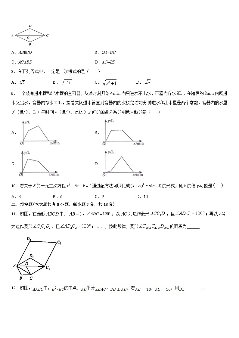 2022-2023学年江苏省苏州市工业园区星湾中学七下数学期末统考模拟试题含答案第2页