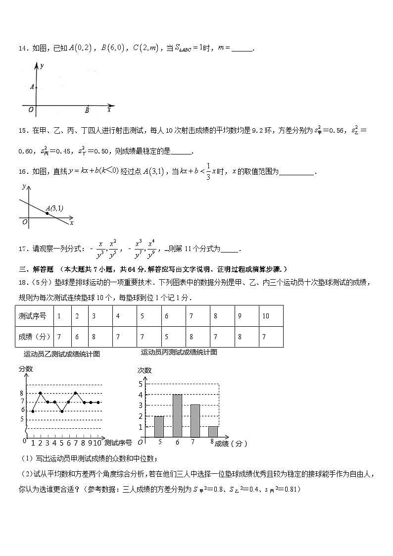 2022-2023学年江苏省苏州市苏州市星港中学七年级数学第二学期期末教学质量检测试题含答案第3页