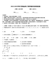 2022-2023学年江苏铜山县七下数学期末质量检测试题含答案