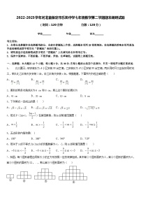 2022-2023学年河北省保定市乐凯中学七年级数学第二学期期末调研试题含答案