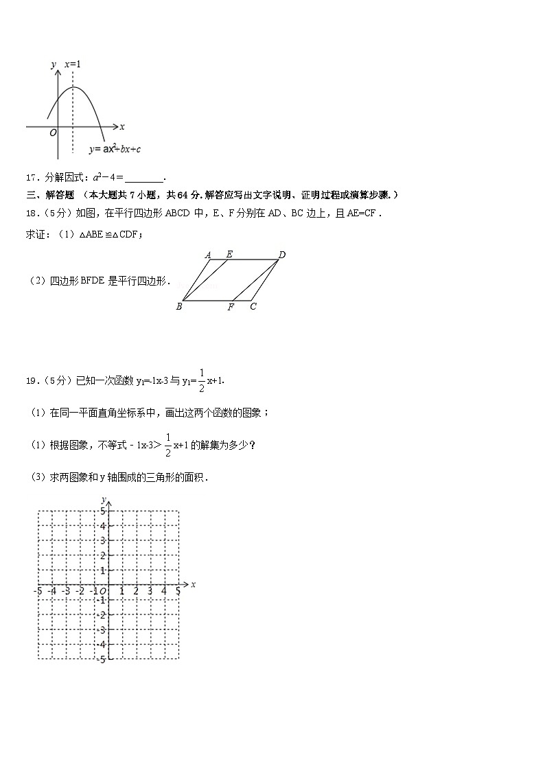 2022-2023学年江西省赣州市赣县七下数学期末联考模拟试题含答案03
