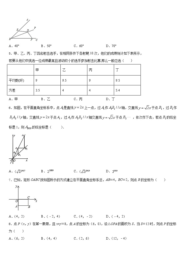 2022-2023学年江西育华学校数学七下期末调研试题含答案第2页