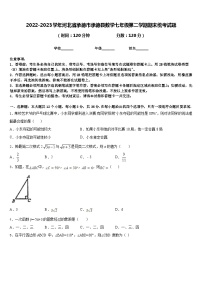 2022-2023学年河北省承德市承德县数学七年级第二学期期末统考试题含答案