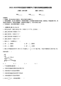 2022-2023学年河北省定兴县数学七下期末质量跟踪监视模拟试题含答案