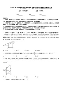 2022-2023学年河北省廊坊市5月份七下数学期末质量检测试题含答案