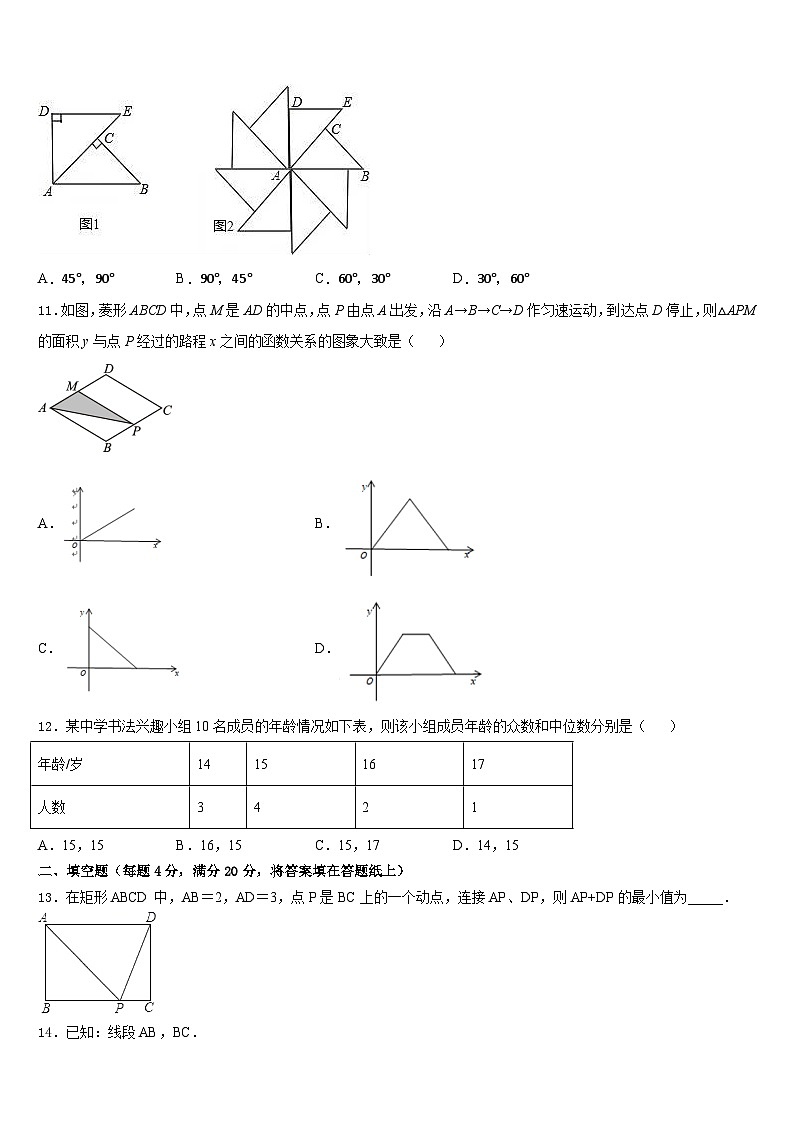2022-2023学年河北省秦皇岛市抚宁台营区数学七年级第二学期期末调研试题含答案第3页