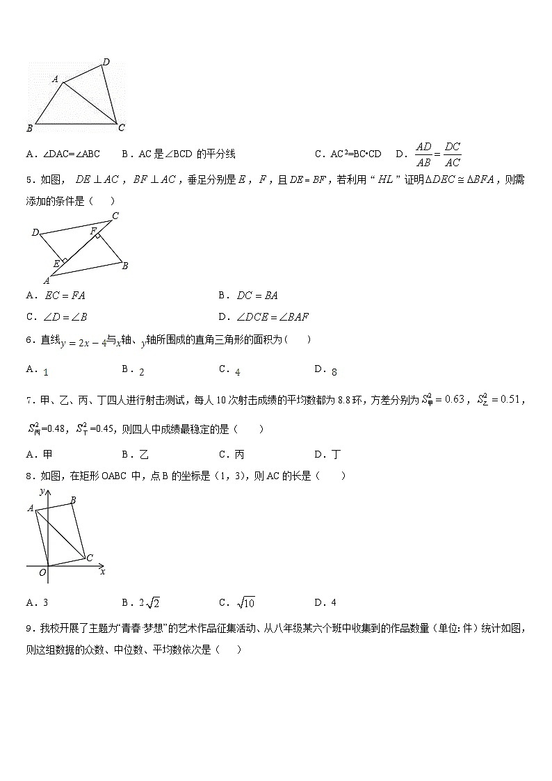 2022-2023学年河南省周口沈丘县联考七年级数学第二学期期末学业质量监测试题含答案02