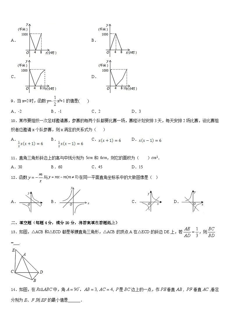 2022-2023学年河南省信阳市长竹园一中学数学七下期末检测模拟试题含答案第3页