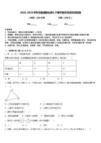 2022-2023学年河南省尉氏县七下数学期末质量检测试题含答案