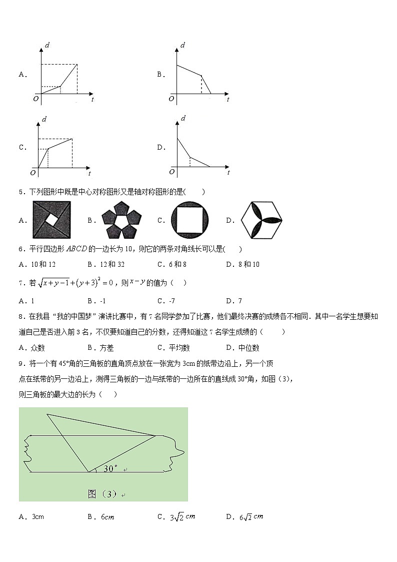 2022-2023学年河南省鹤壁市、淇县数学七下期末质量检测试题含答案02