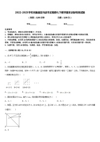 2022-2023学年河南省驻马店市正阳县七下数学期末达标检测试题含答案