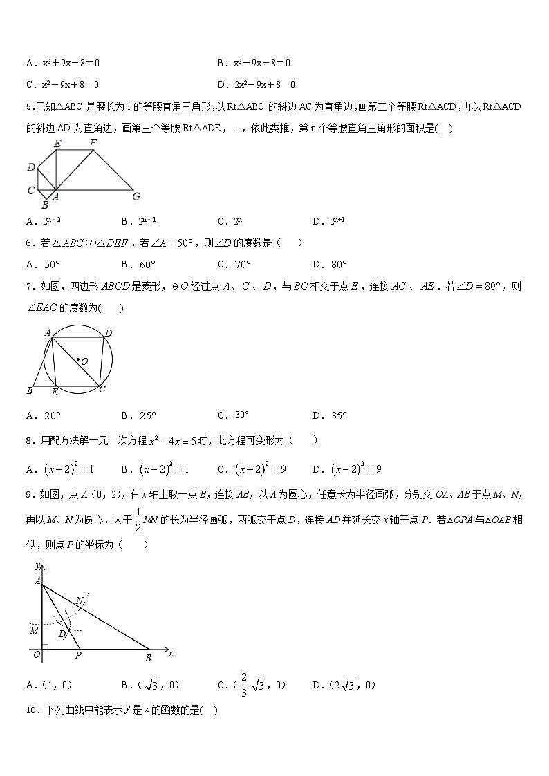 2022-2023学年浙江省丽水市莲都区数学七年级第二学期期末监测模拟试题含答案第2页