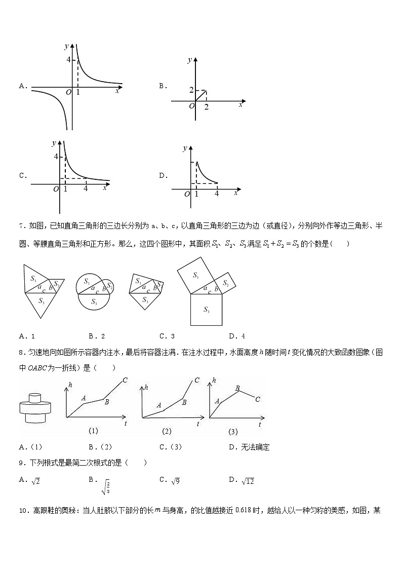 2022-2023学年浙江省杭州市临安县数学七下期末调研试题含答案第2页