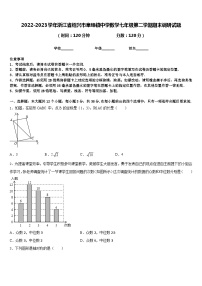 2022-2023学年浙江省绍兴市皋埠镇中学数学七年级第二学期期末调研试题含答案