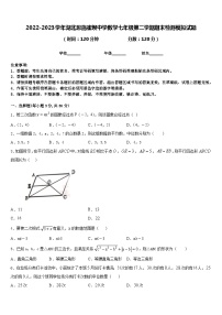 2022-2023学年湖北恩施崔坝中学数学七年级第二学期期末检测模拟试题含答案