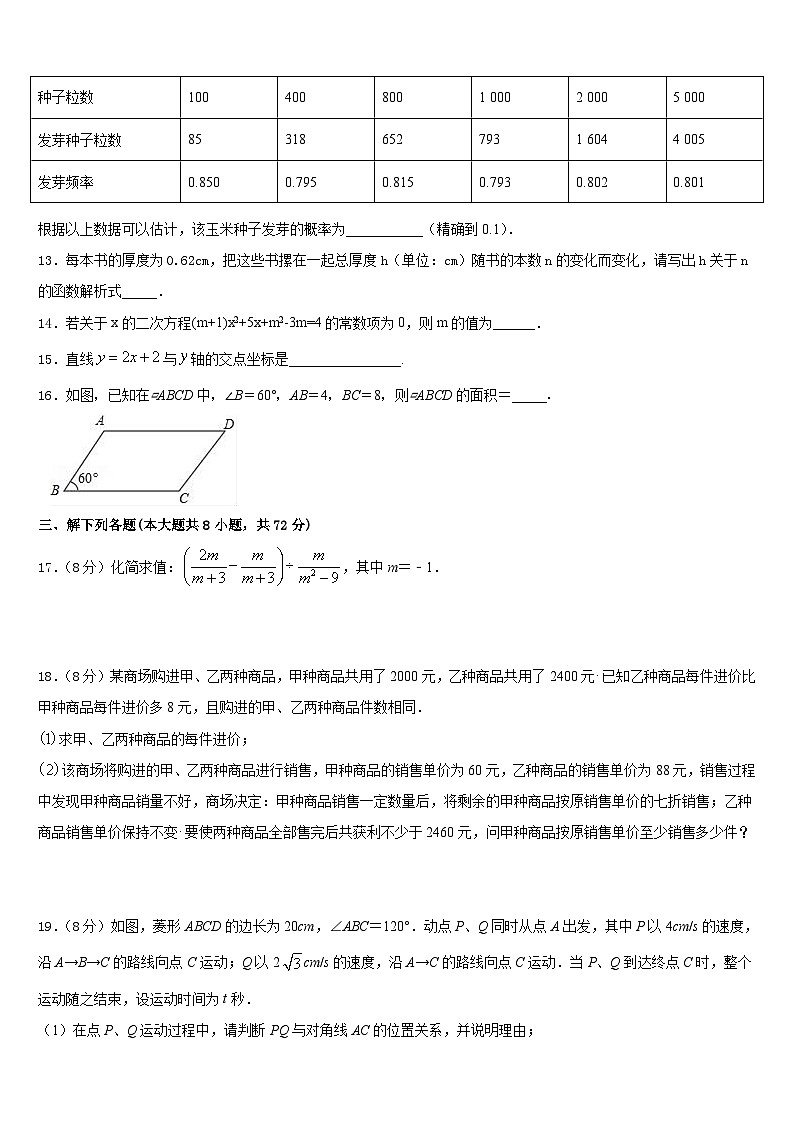 2022-2023学年浙江省舟山市名校七下数学期末预测试题含答案第3页