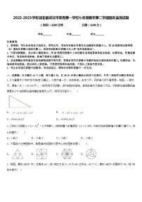 2022-2023学年湖北省武汉市常青第一学校七年级数学第二学期期末监测试题含答案