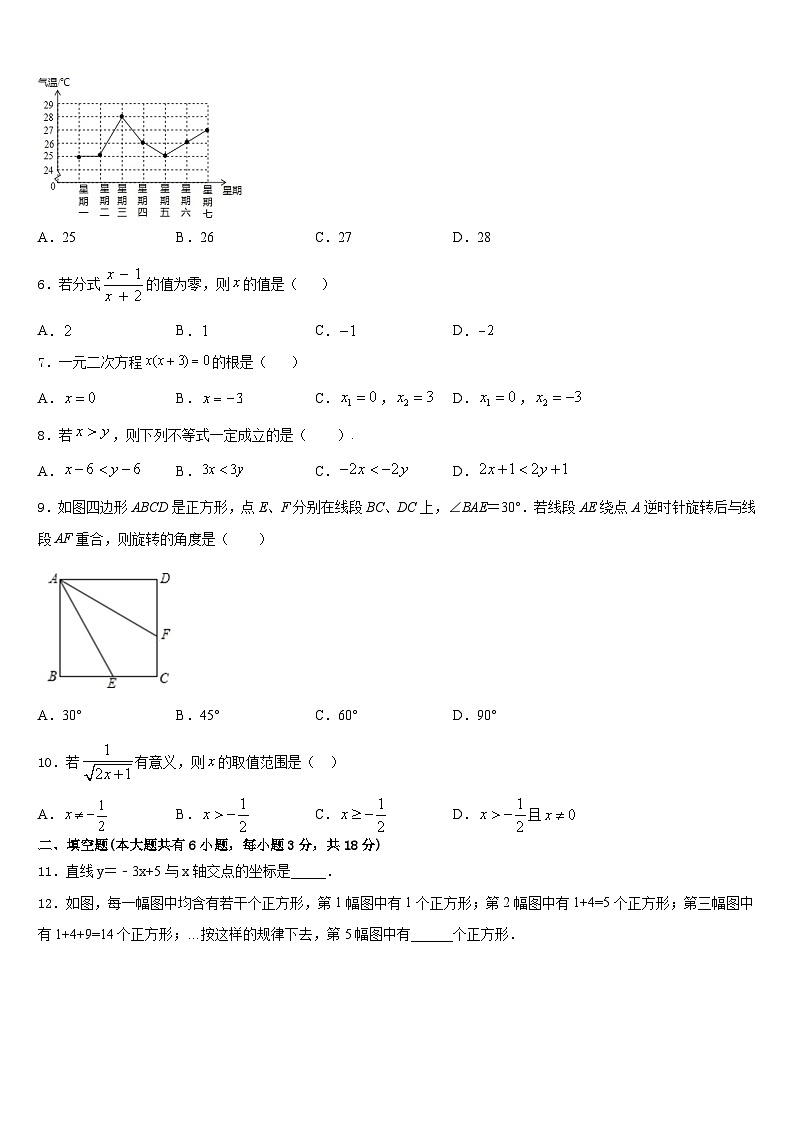 2022-2023学年湖北省孝感市汉川市数学七下期末考试试题含答案第2页