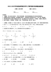 2022-2023学年湖北省枣阳五中学七下数学期末质量跟踪监视试题含答案