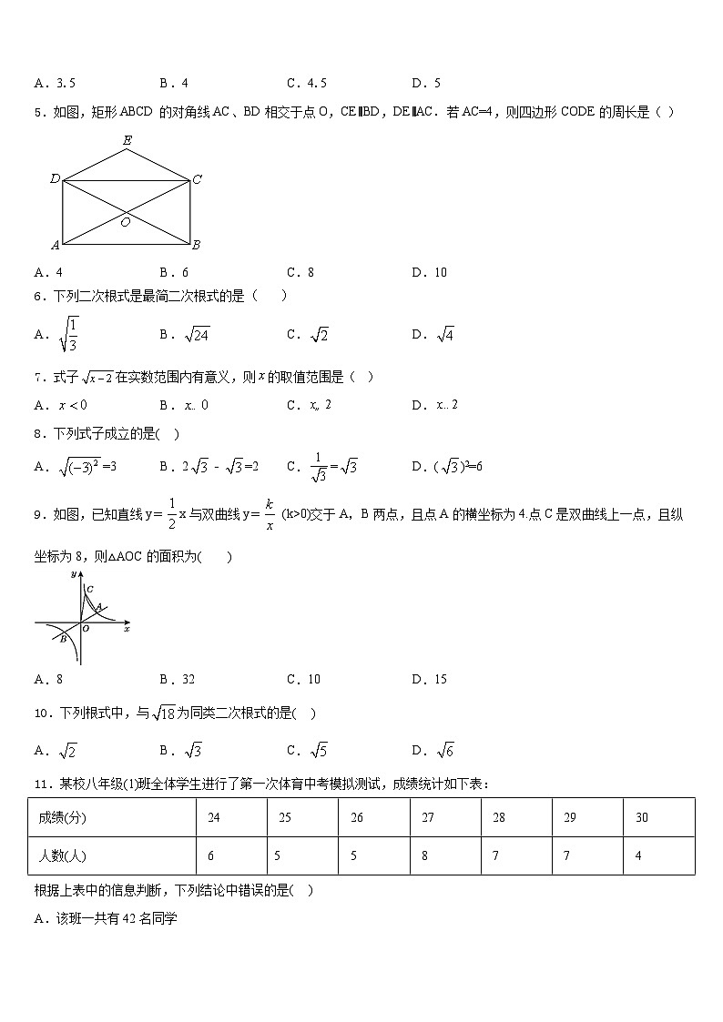 2022-2023学年湖北省黄冈市浠水县七年级数学第二学期期末检测试题含答案02