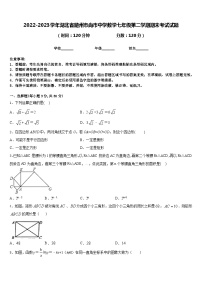 2022-2023学年湖北省随州市尚市中学数学七年级第二学期期末考试试题含答案