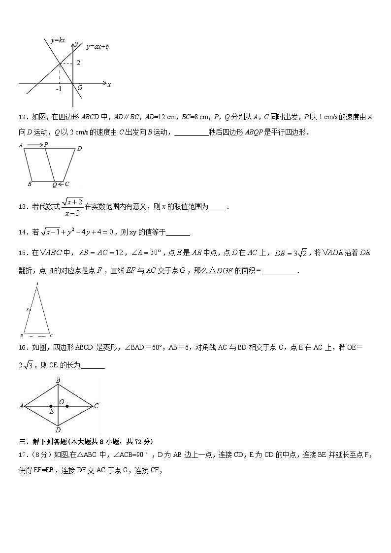2022-2023学年湖北省武汉梅苑学校七下数学期末达标检测模拟试题含答案03