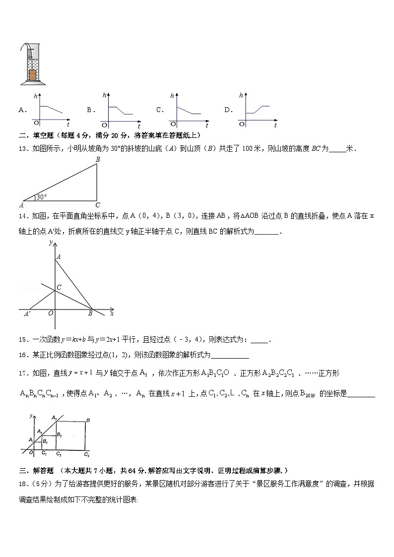 2022-2023学年湖北省襄樊市数学七年级第二学期期末教学质量检测试题含答案第3页