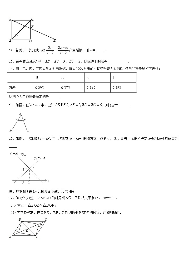 2022-2023学年湖北省黄冈市红安二中学七下数学期末经典试题含答案03