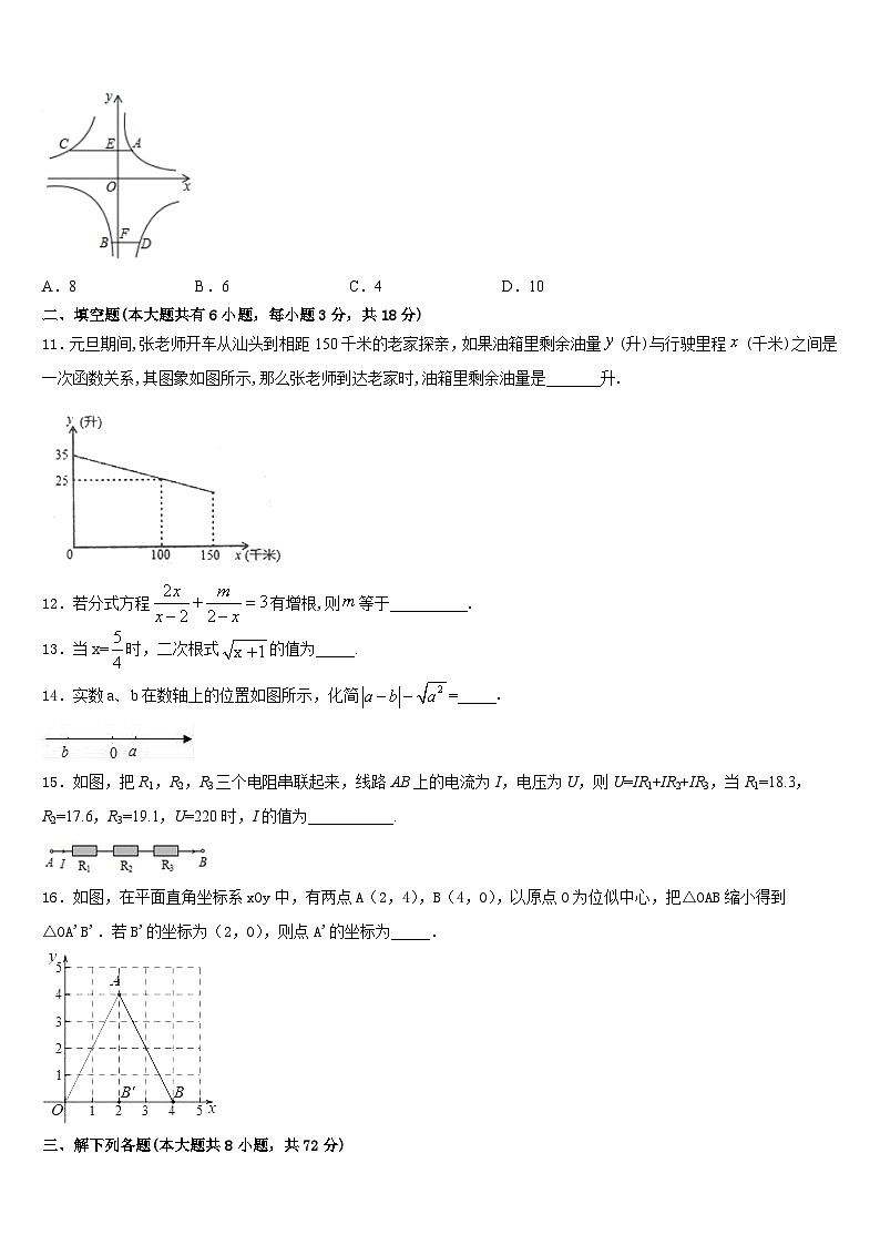 2022-2023学年湖北省黄冈市黄冈中学七年级数学第二学期期末经典试题含答案03
